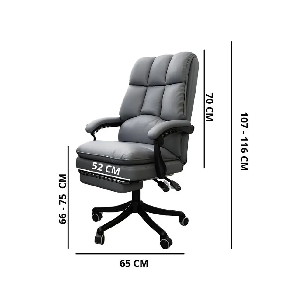 Silla De Escritorio YT-211 Giratoria Acolchada Oficina Ejecutiva 7