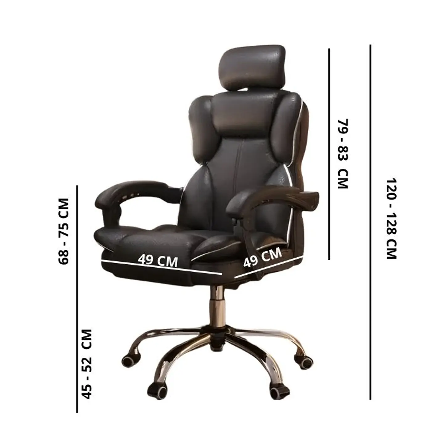 Silla YT-820 Reclinable Giratoria Oficina Elegante Ergonómica 2