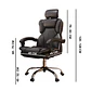 Silla YT-820 Reclinable Giratoria Oficina Elegante Ergonómica - Miniatura 2