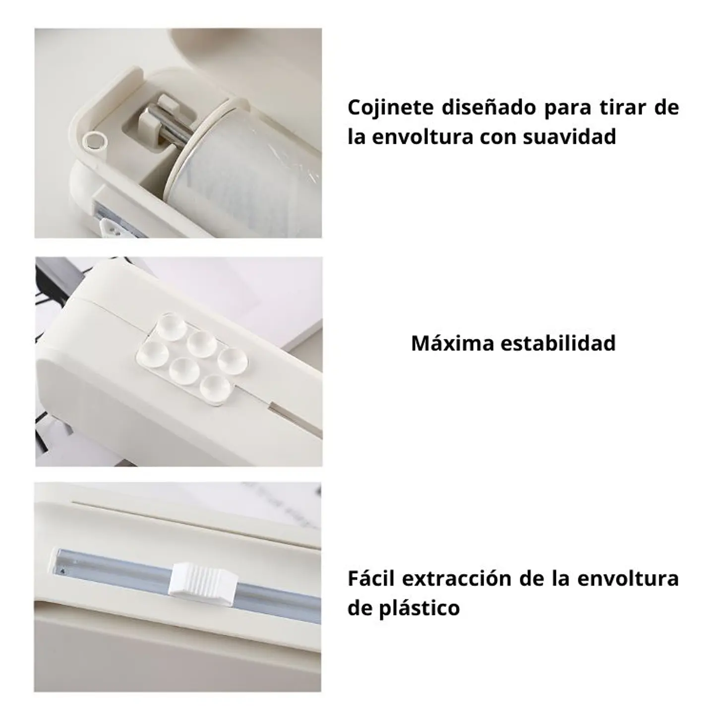 Máquina Dispensadora de Film Envoltura Plastico Para Comida 5