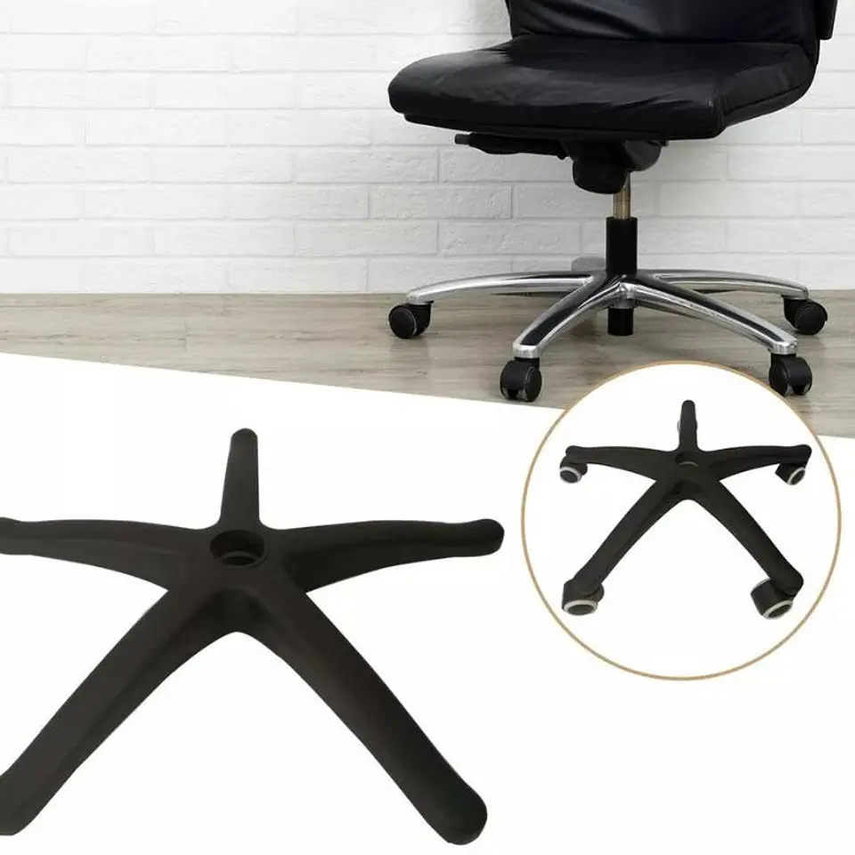 Base De Silla 5 Patas Repuesto Giratoria Ergonomica 2