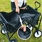 Carrito Plegable Compras Camping Multifuncional Resistente - Miniatura 5