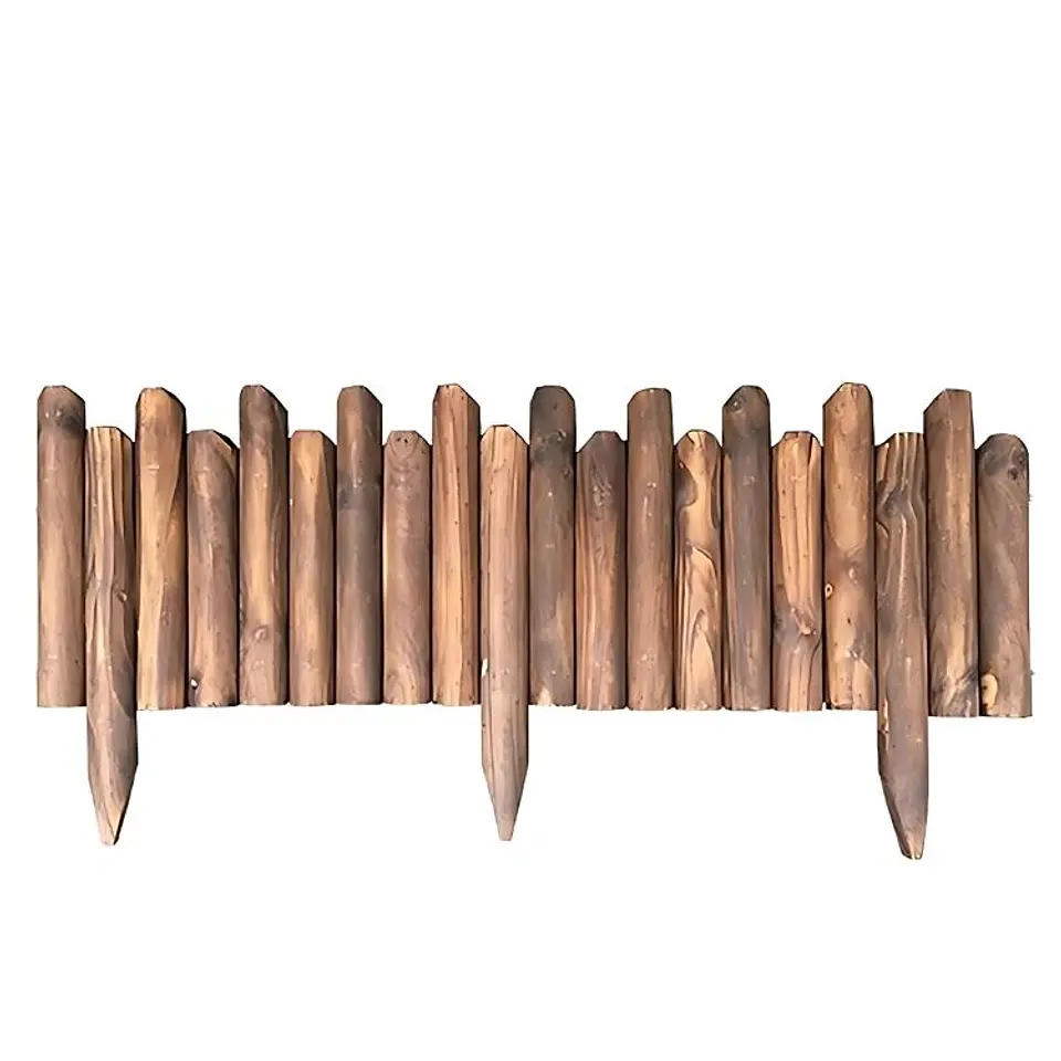 Valla De Madera Flexible Para Jardin Bordes Exteriores 1