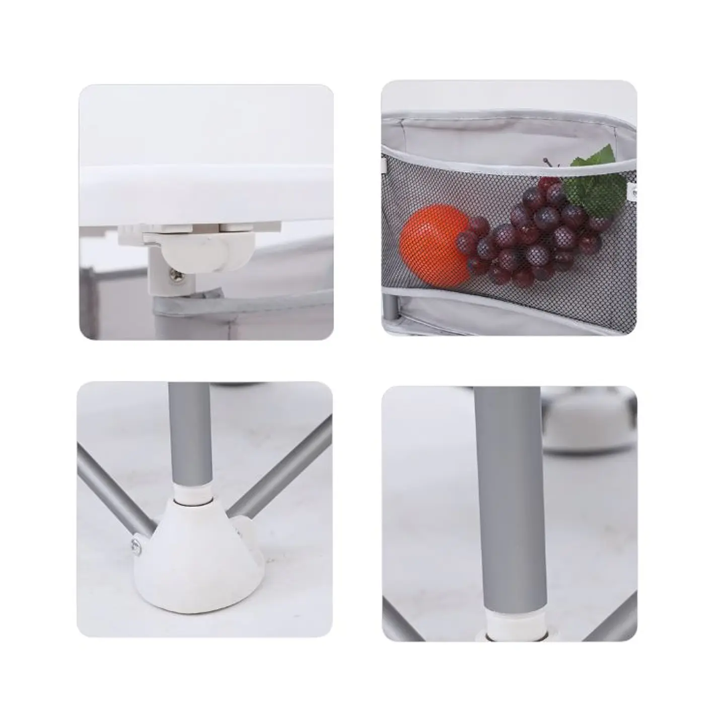 Silla Portatil Para Bebé Plegable Multifuncional 4