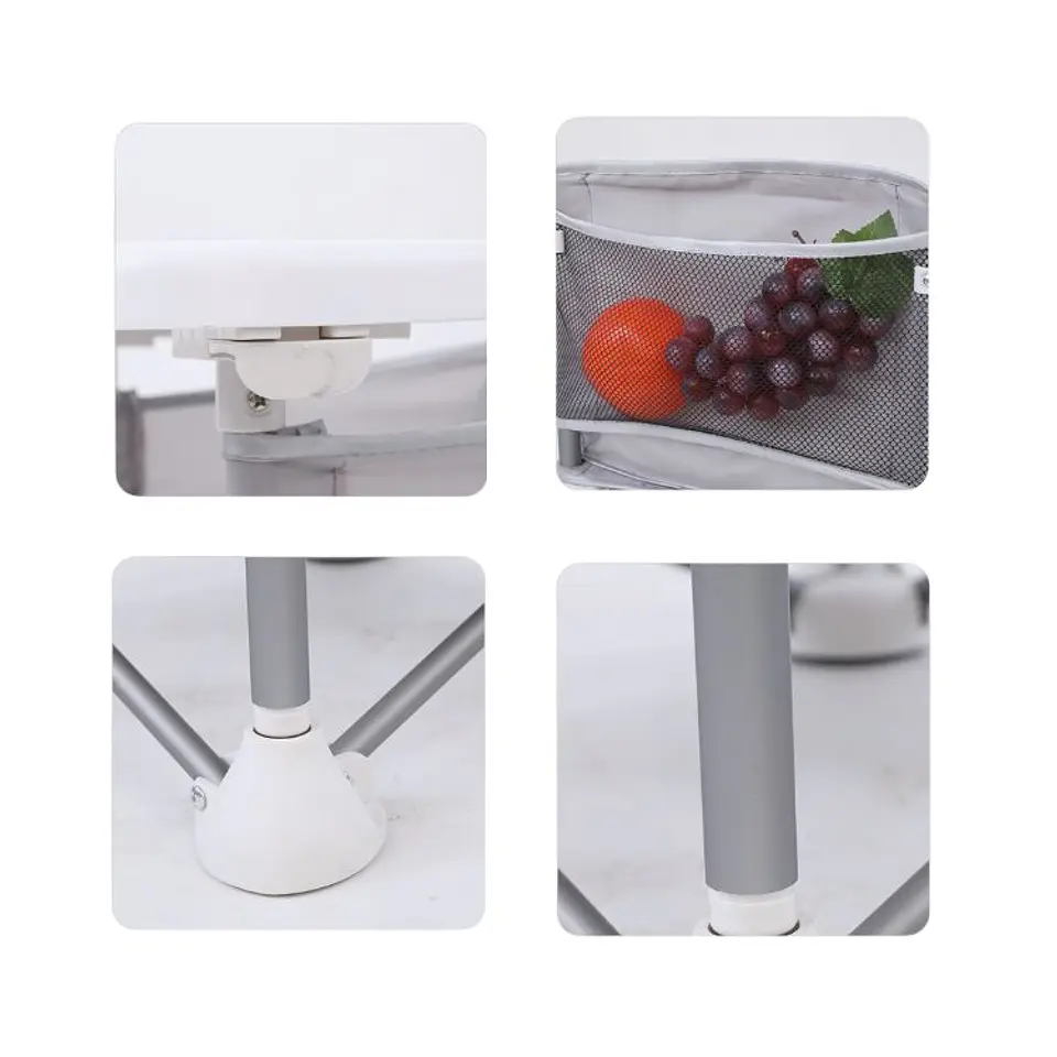 Silla Portatil Para Bebé Plegable Multifuncional 4