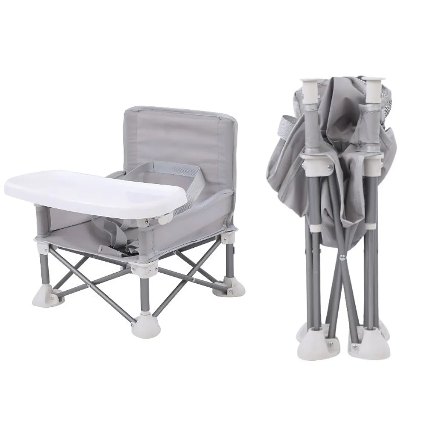 Silla Portatil Para Bebé Plegable Multifuncional 5