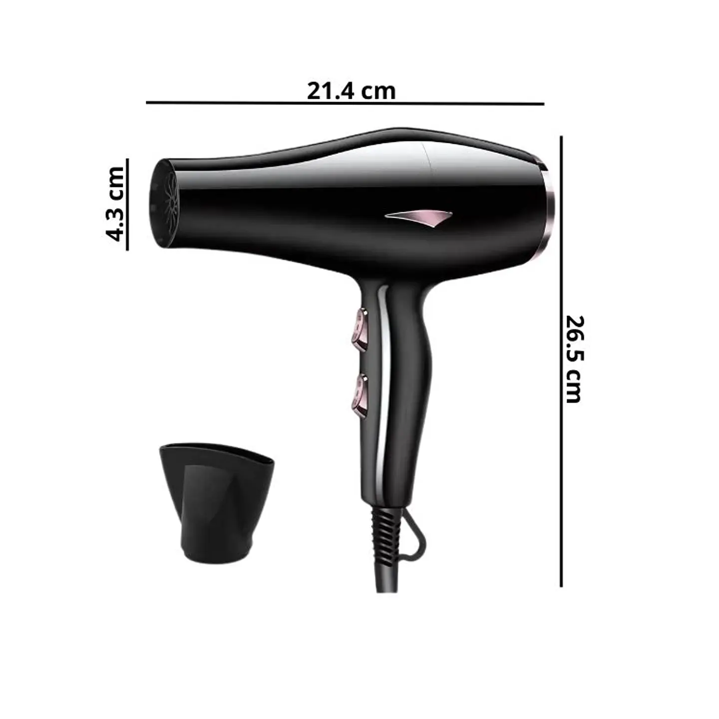 Secador De Pelo Ligero Potente Rapido Profesional 2