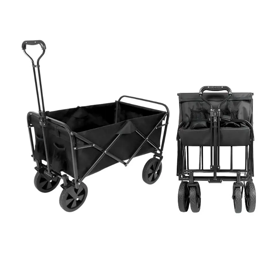 Carrito Plegable Compras Camping Multifuncional Resistente 2