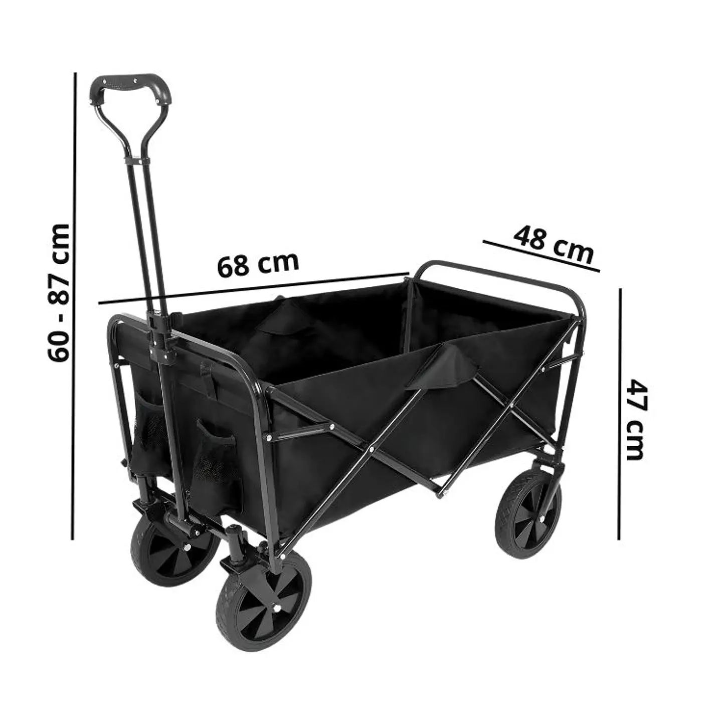 Carrito Plegable Compras Camping Multifuncional Resistente 3