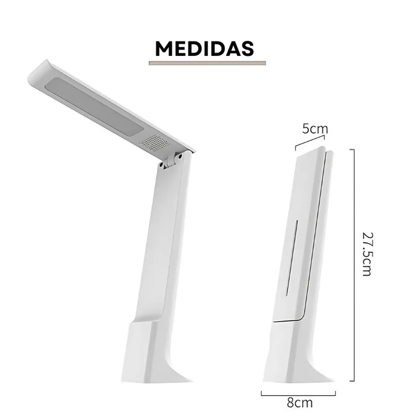 Lampara LED de Mesa Nocturna Escritorio Protección Ocular  3