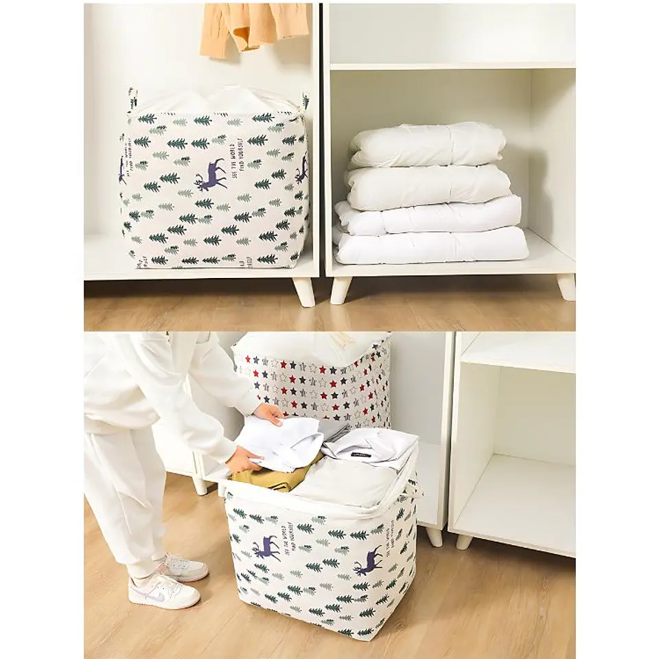 Cesta de Almacenamiento Plegable Ropa Hogar 3