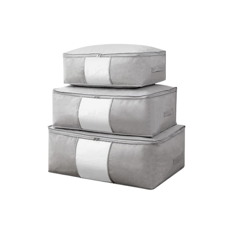 Set 3 Bolsas De Mano Equipaje Ropa Resistente