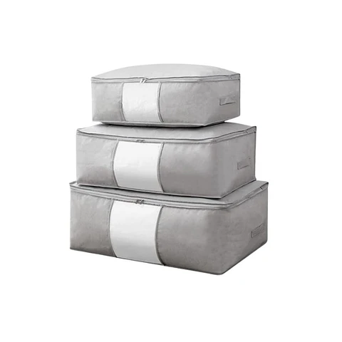 Set 3 Bolsas De Mano Equipaje Ropa Resistente