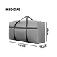 Bolsa Maleta de Equipaje Resistente Mudanza Viajes - Miniatura 2