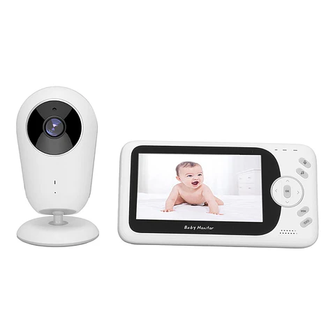 Camara Monitor De Vídeo Para Bebés, Portatil Con Musica
