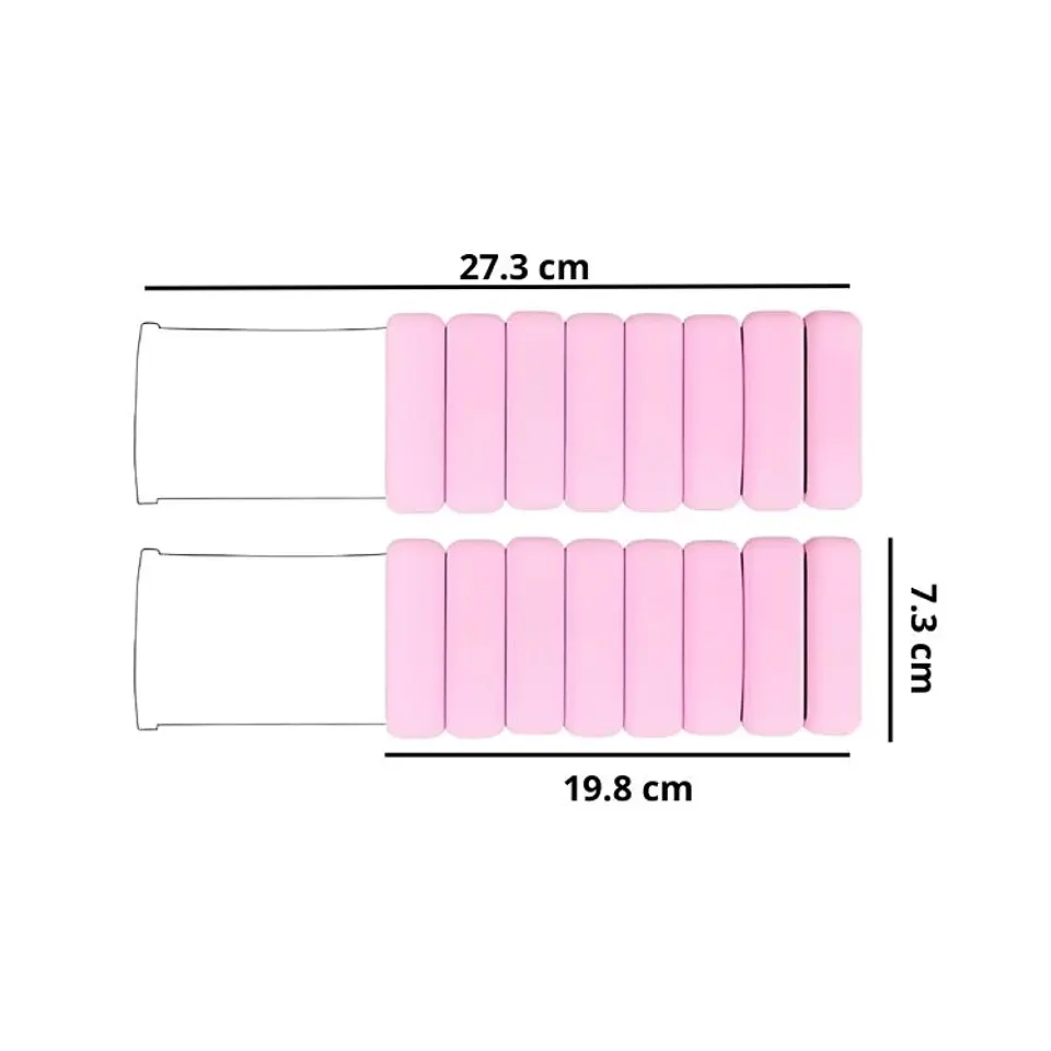 Pack 2 Pulseras de Entrenamiento Soporte de Peso 1Kg  4