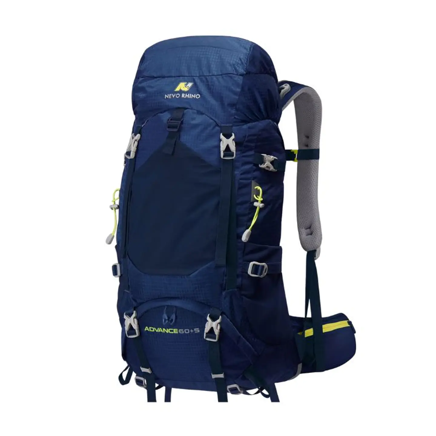 Mochila De Senderismo 65l Montañismo Impermeable Y Liviana 15