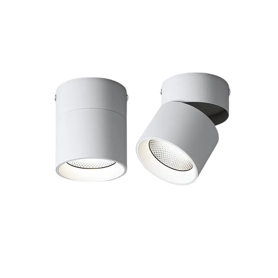 Focos LED De Techo Moderno Diseño Giratorio 360 1