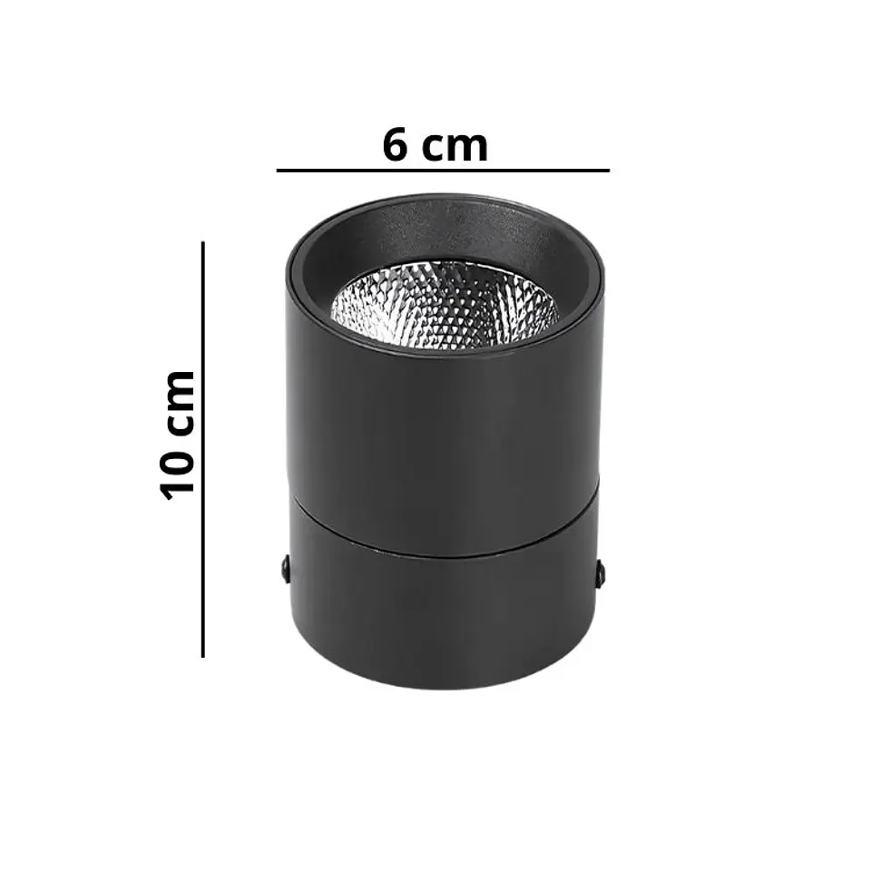 Focos LED De Techo Moderno Diseño Giratorio 360 4