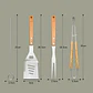 Set De 18 Piezas Utensilios Parrillero Asado Acero Inoxidable - Miniatura 3