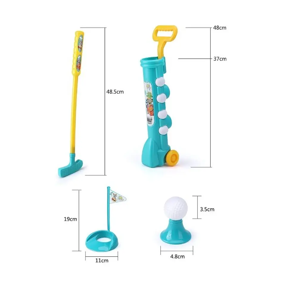 Set De Mini Golf Para Niños Juego Infantil Interactivo 2