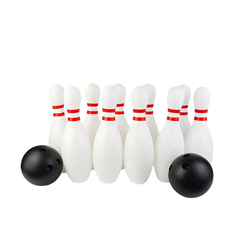 Bowling Para Niños Blanco Juguete 10 Pinos + 2 Pelotas