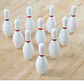 Bowling Para Niños Blanco Juguete 10 Pinos + 2 Pelotas - Miniatura 4