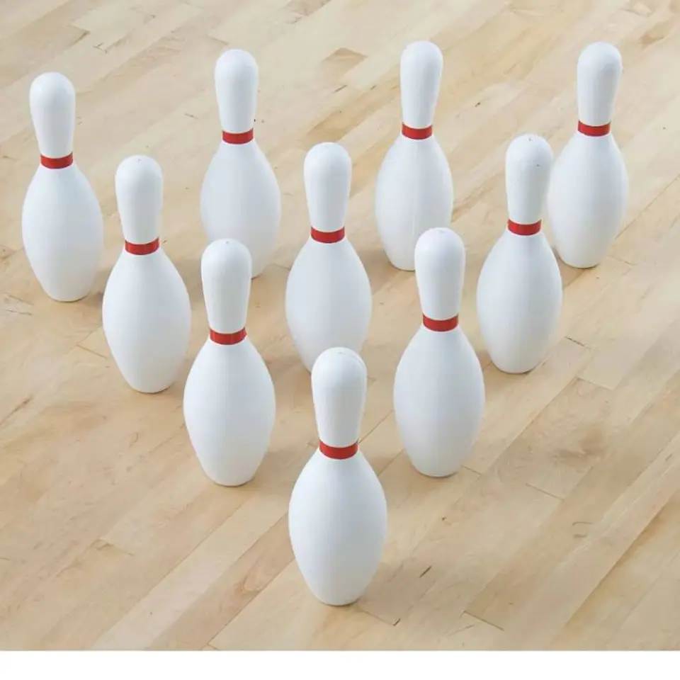 Bowling Para Niños Blanco Juguete 10 Pinos + 2 Pelotas 4