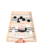 Juego De Hockey De Mesa Tablero De Madera Didactico 1