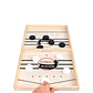 Juego De Hockey De Mesa Tablero De Madera Didactico - Miniatura 1