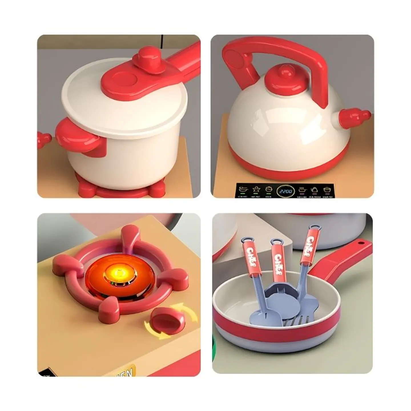 Set de Juego De Cocina Infantil 84 Piezas 3
