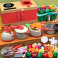 Set de Juego De Cocina Infantil 84 Piezas - Miniatura 4