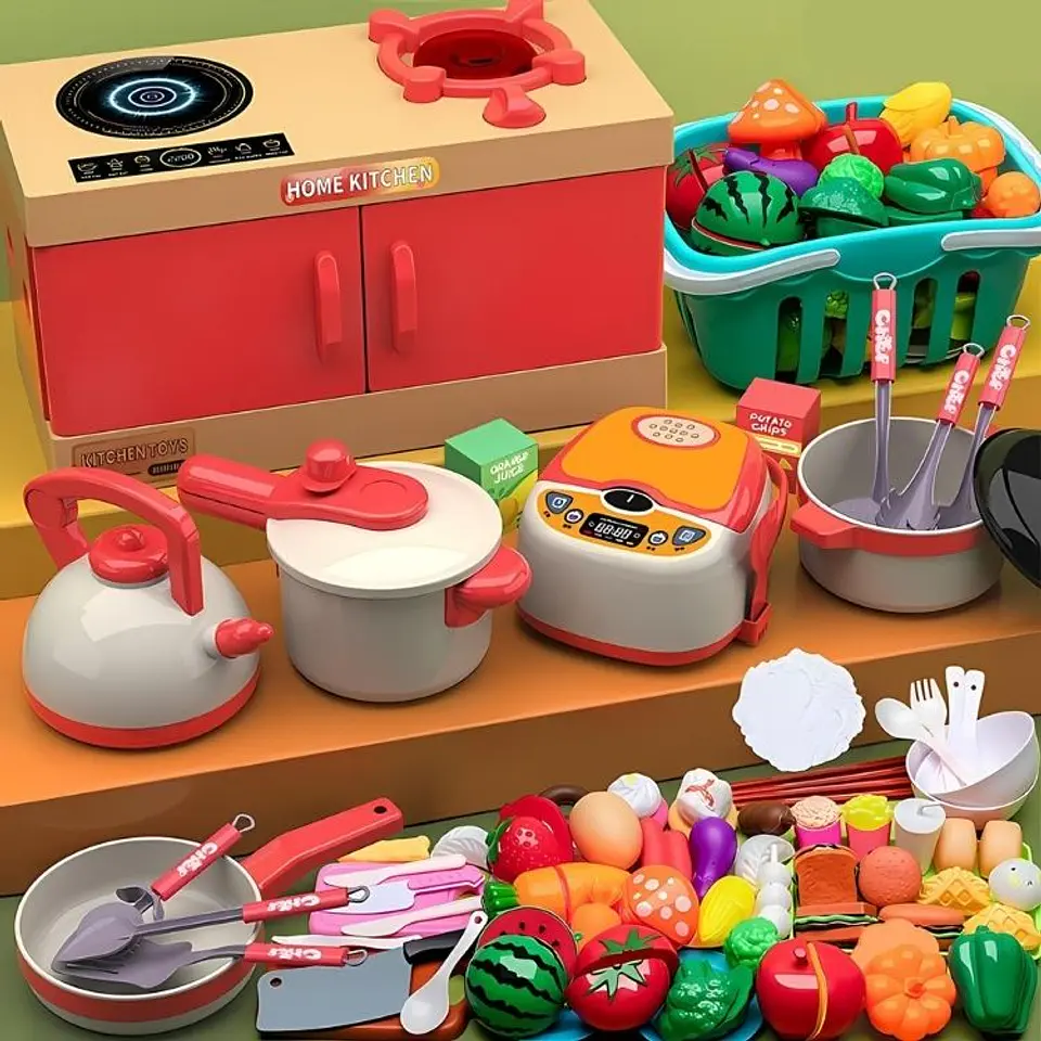 Set de Juego De Cocina Infantil 84 Piezas 4
