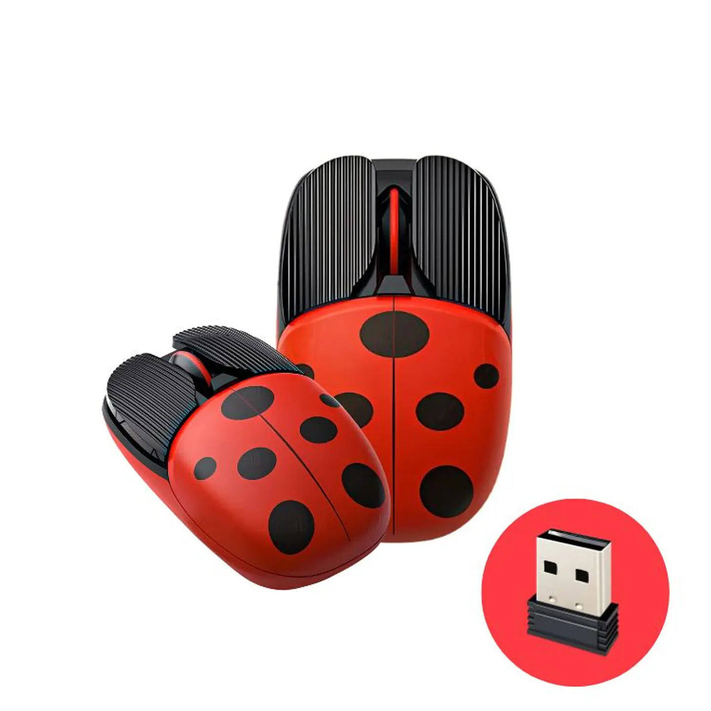 Mouse Inalámbrico Recargable Para PC Diseño Chinita 2