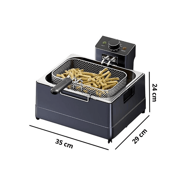 Freidora De Aceite Eléctrica Moderna 10ltrs Monocilindrico 3