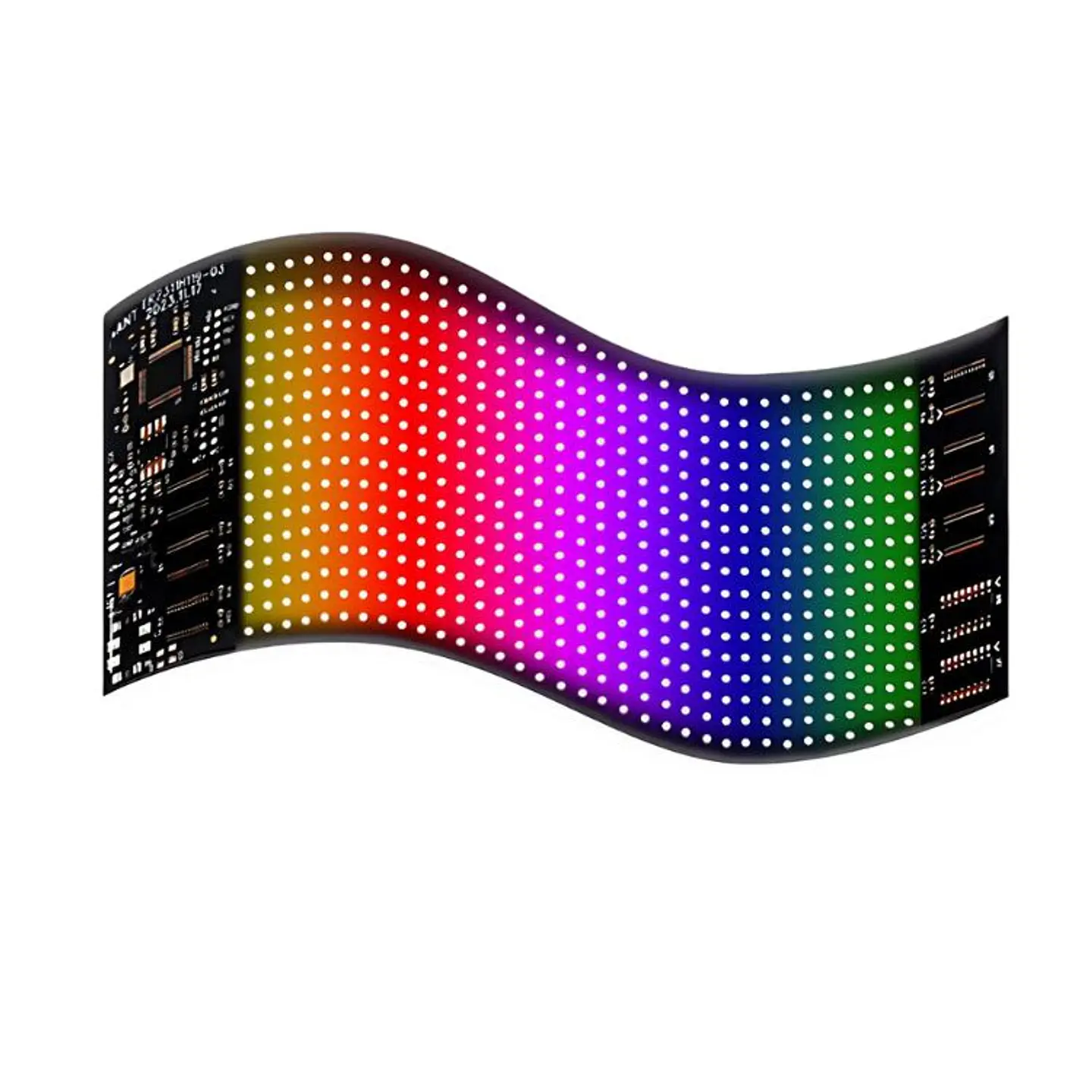 Pantalla LED Autos Flexible Publicidad Móvil 12x59 CM 4