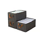 Pack 3 Cestas Organizadora Almacenamiento De Ropa Hogar - Miniatura 1