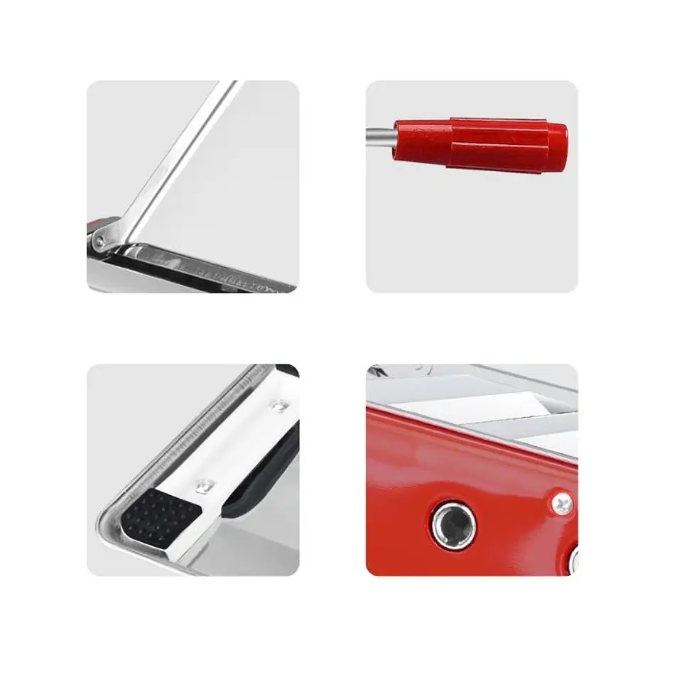 Maquina Laminadora Para Pasta Casera Acero Inoxidable 5