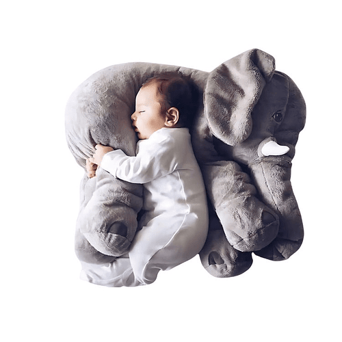 Almohada Para Bebe Peluche Diseño Elefante