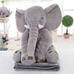Almohada Para Bebe Peluche Diseño Elefante - Miniatura 4