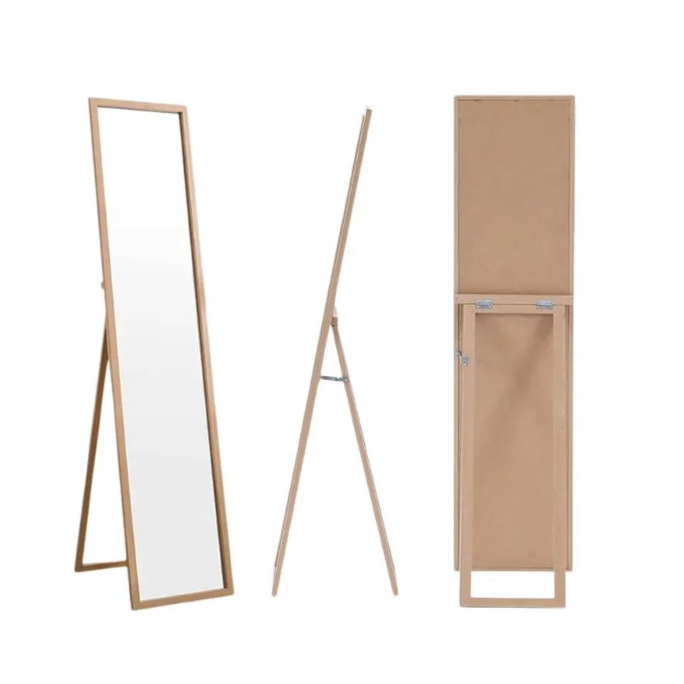 Espejo Cuerpo Entero 150x40cm Base Plegable Estilo Japones 3