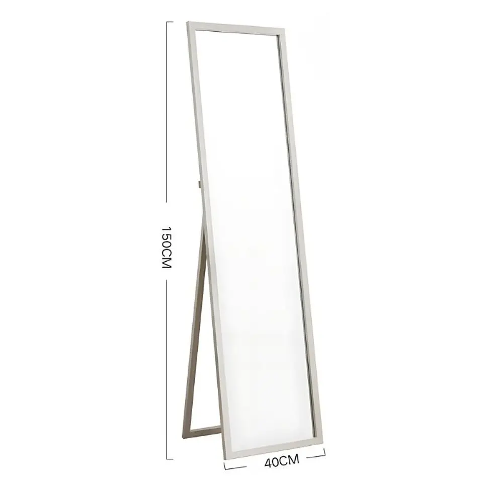 Espejo Cuerpo Entero 150x40cm Base Plegable Estilo Japones 7
