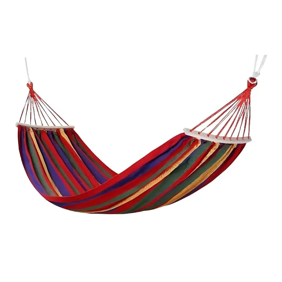 Hamaca Doble 260 x 150 cm Resistente Cómoda 3