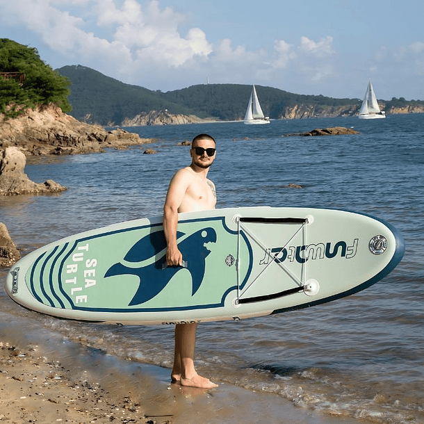 Tabla SUP Inflable Multiuso Con Remo Stand-up Paddle 8