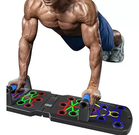 Tabla Para Flexiones Multiuso Contador Pushup Pecho Hombro Espalda