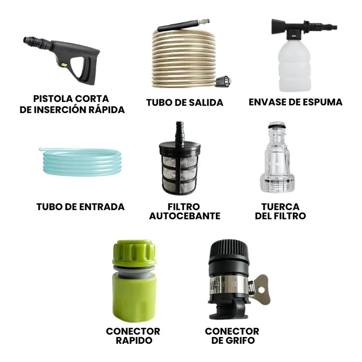 Hidrolavadora De Alta Presión 2400W Hidrojet Potente 220v 3