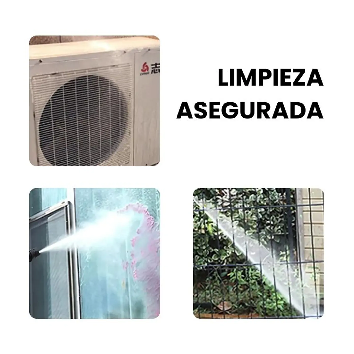 Hidrolavadora De Alta Presión 2400W Hidrojet Potente 220v 5