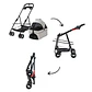 Coche Para Mascotas Raza Pequeña Plegable 20kg - Miniatura 4
