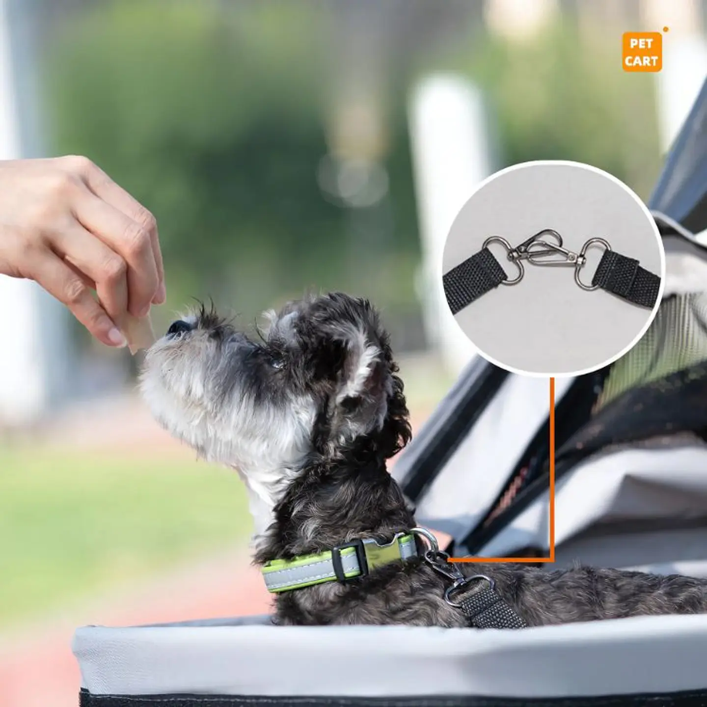 Coche Para Mascotas Raza Pequeña Plegable 20kg 6