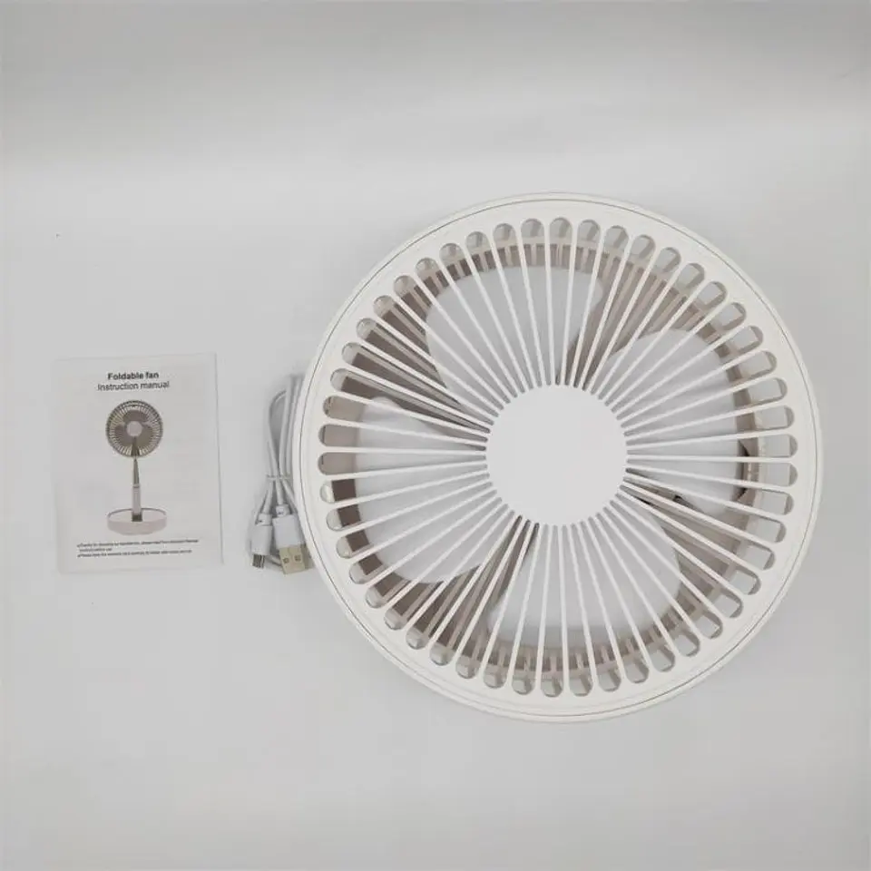 Ventilador USB Portatil Recargable Extensible 5